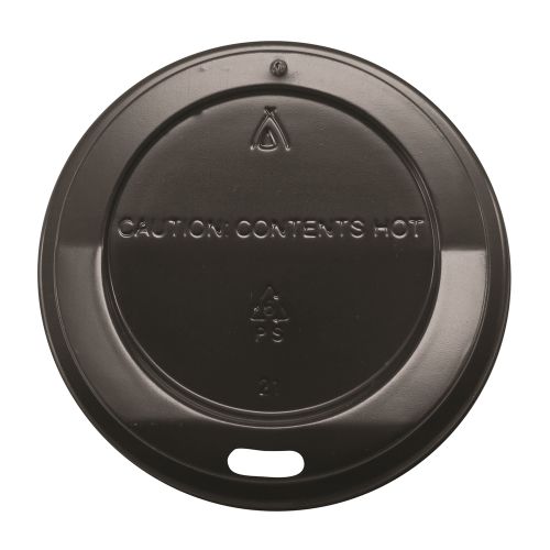 Gogo Dome Hot Cup Lid, Black